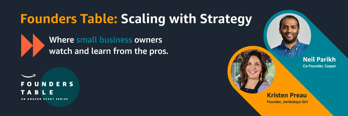 Founders Table newsletter banner for Scaling with Strategy.