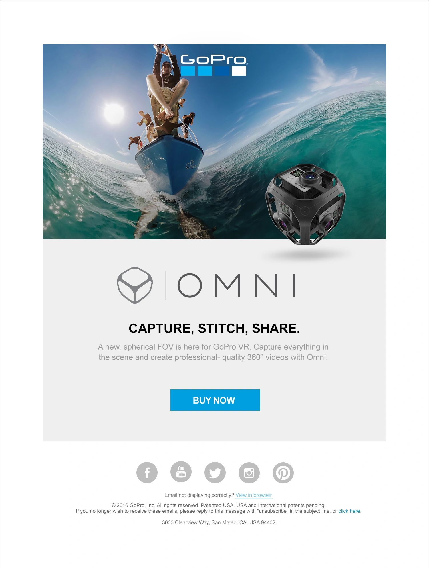 Omni launch email