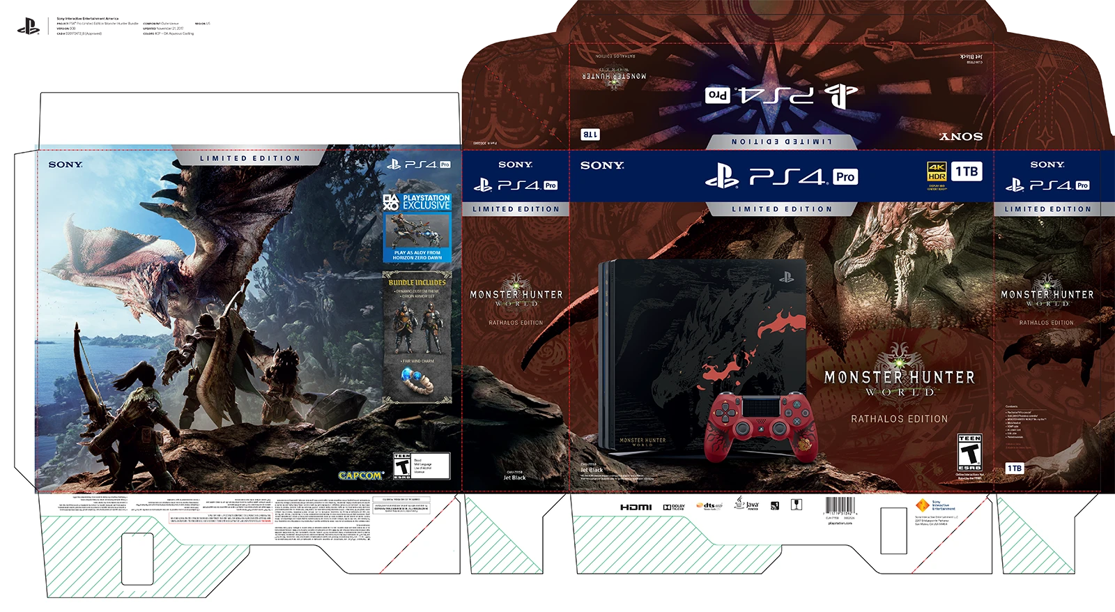 Bundle packaging layout