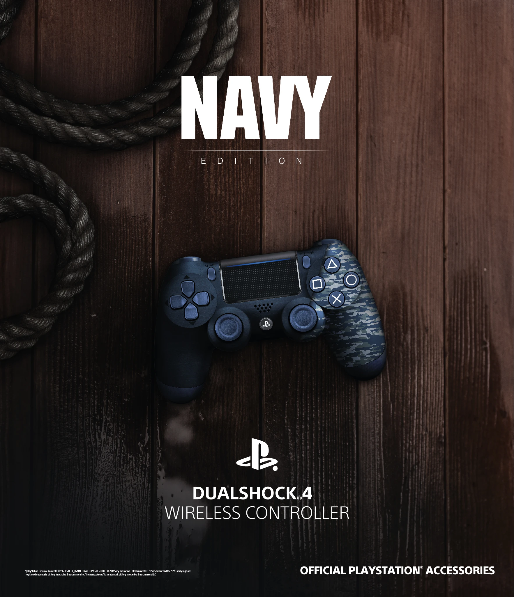Band of Colors, Navy poster