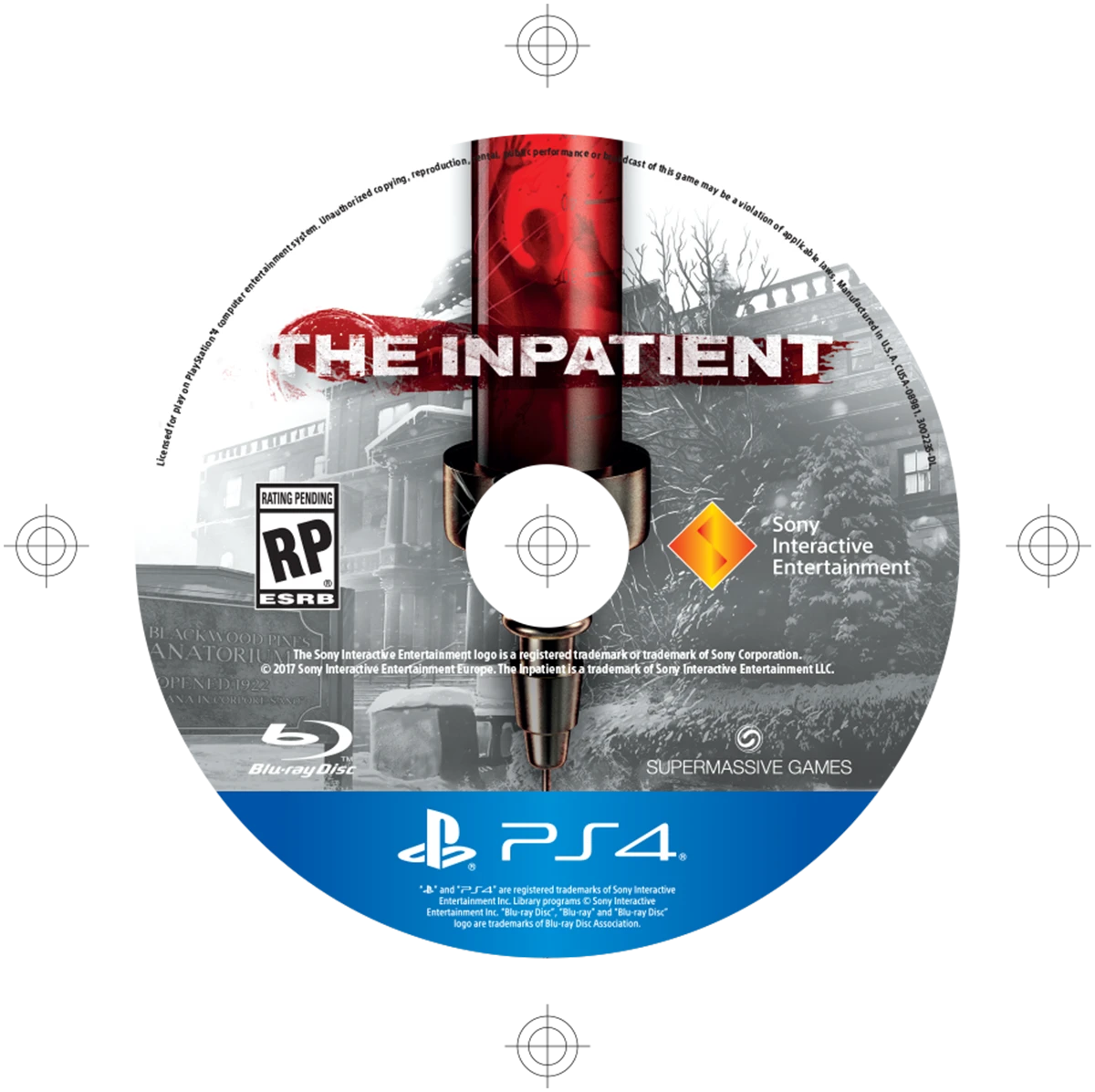 U.S. disc artwork