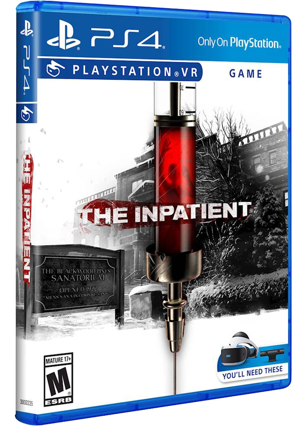 The Inpatient packaging render
